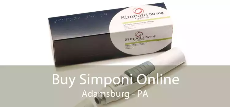 Buy Simponi Online Adamsburg - PA
