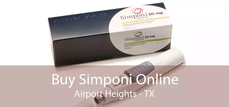 Buy Simponi Online Airport Heights - TX