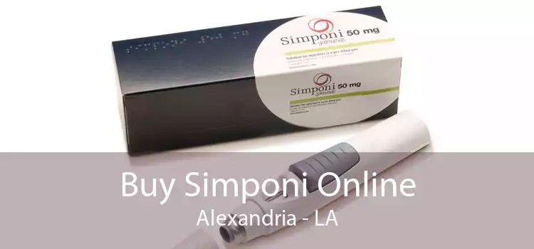 Buy Simponi Online Alexandria - LA