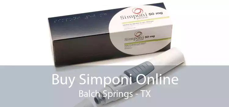 Buy Simponi Online Balch Springs - TX