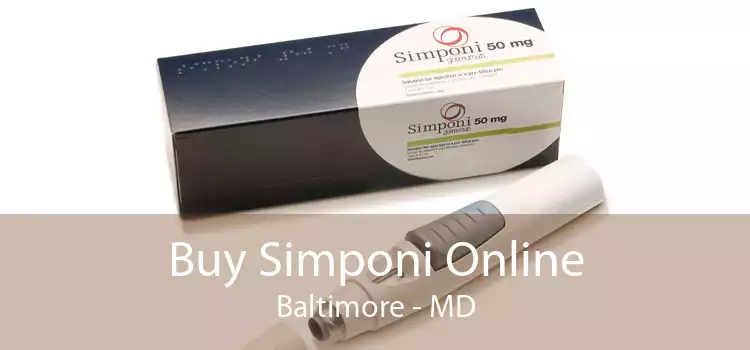 Buy Simponi Online Baltimore - MD