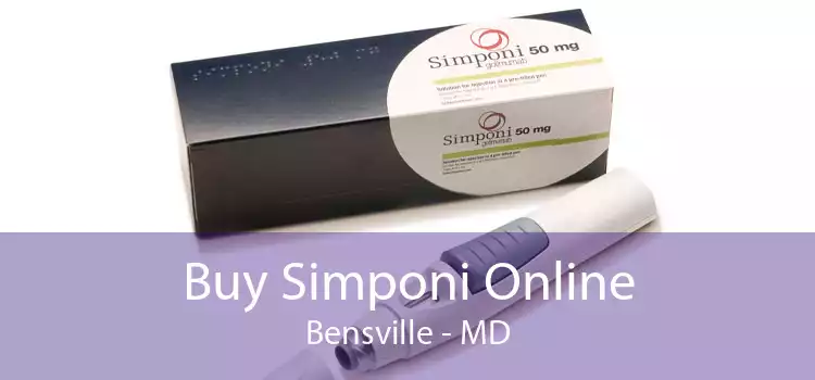 Buy Simponi Online Bensville - MD