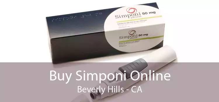 Buy Simponi Online Beverly Hills - CA