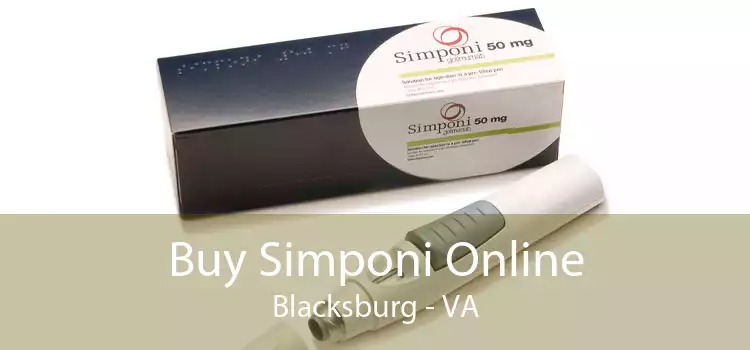 Buy Simponi Online Blacksburg - VA