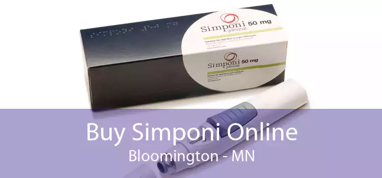 Buy Simponi Online Bloomington - MN