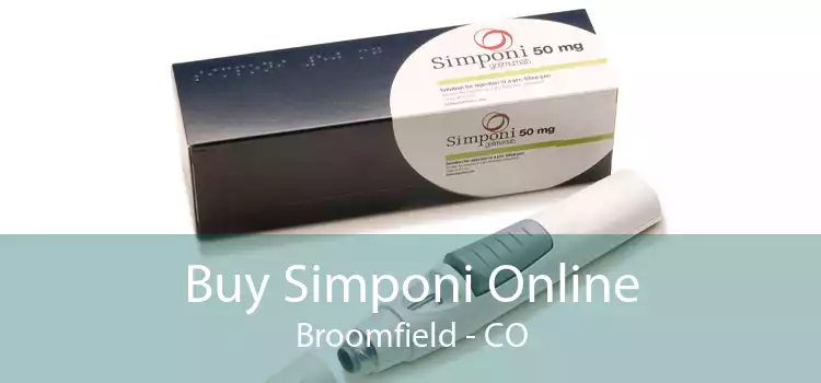 Buy Simponi Online Broomfield - CO