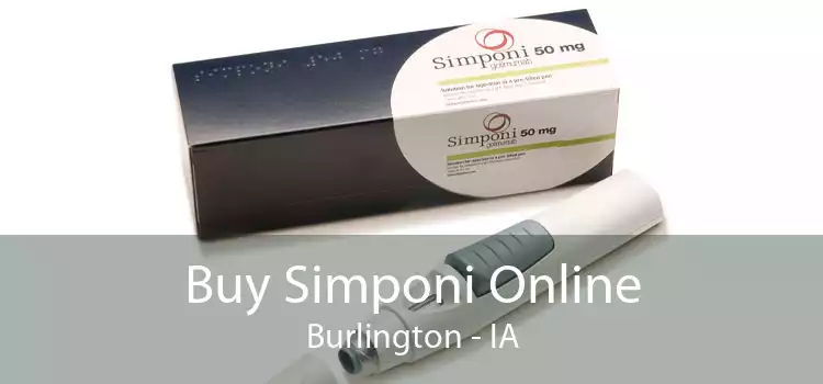Buy Simponi Online Burlington - IA