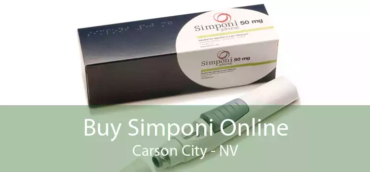 Buy Simponi Online Carson City - NV