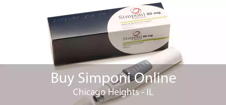 Buy Simponi Online Chicago Heights - IL