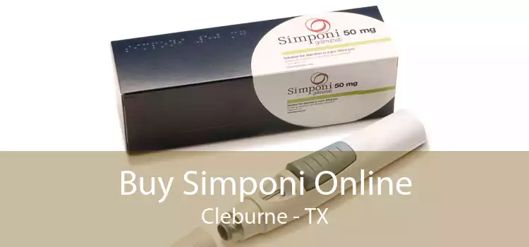 Buy Simponi Online Cleburne - TX