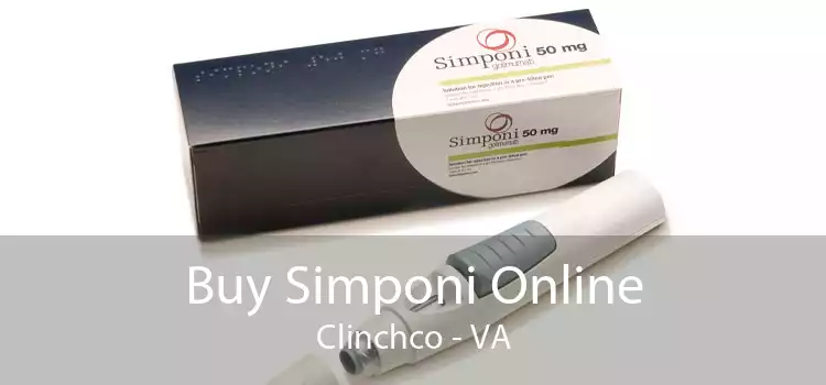 Buy Simponi Online Clinchco - VA