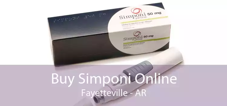 Buy Simponi Online Fayetteville - AR