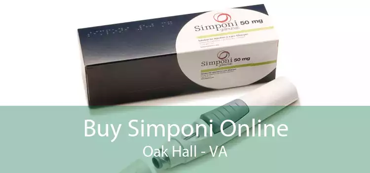 Buy Simponi Online Oak Hall - VA