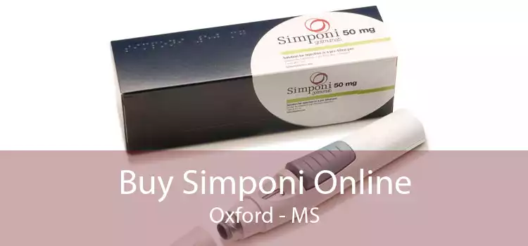 Buy Simponi Online Oxford - MS